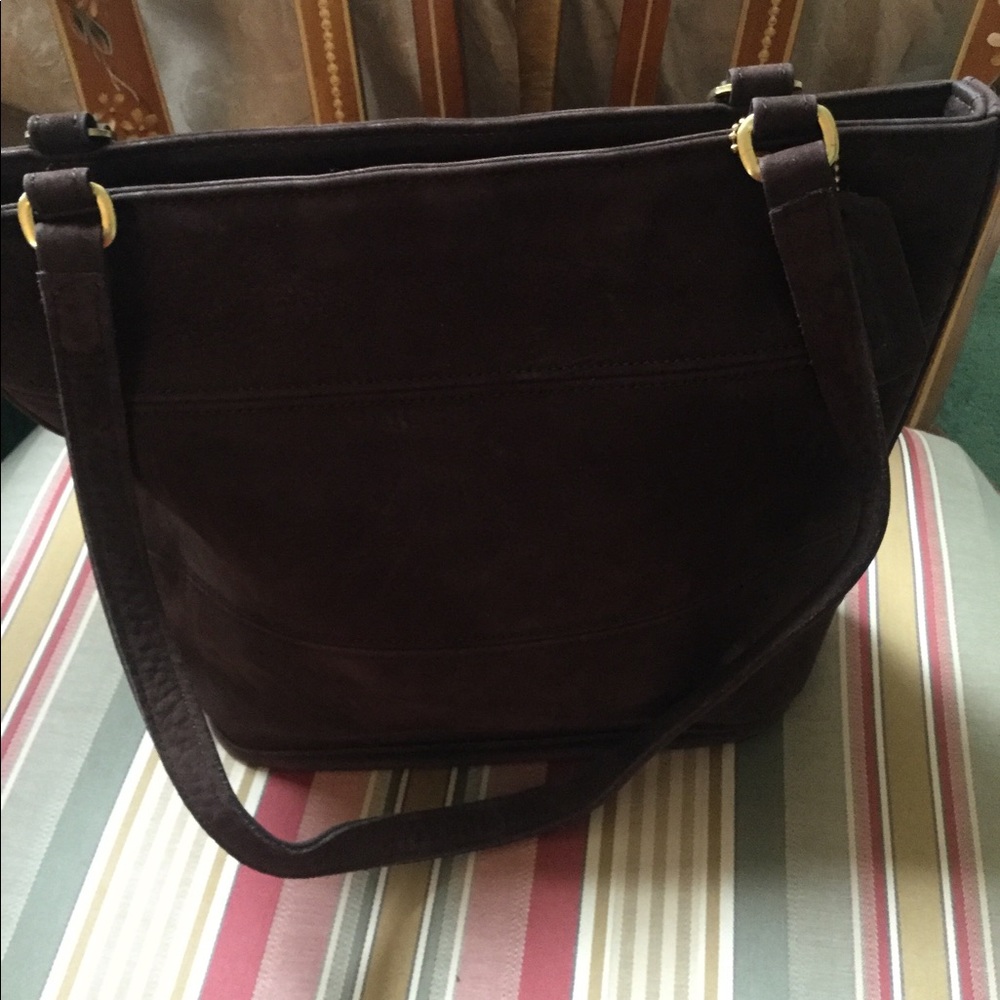 Sale🎉Vintage 1990s coach brown suede bag